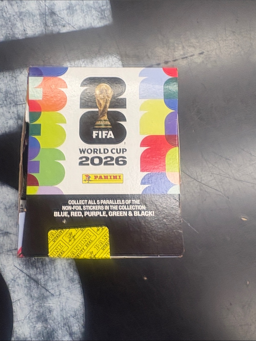 Panini FIFA World Cup 2026 Packet - Blue Red Green Purple Black